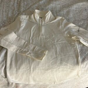 Nike half zip running top with cozy warm lining size M